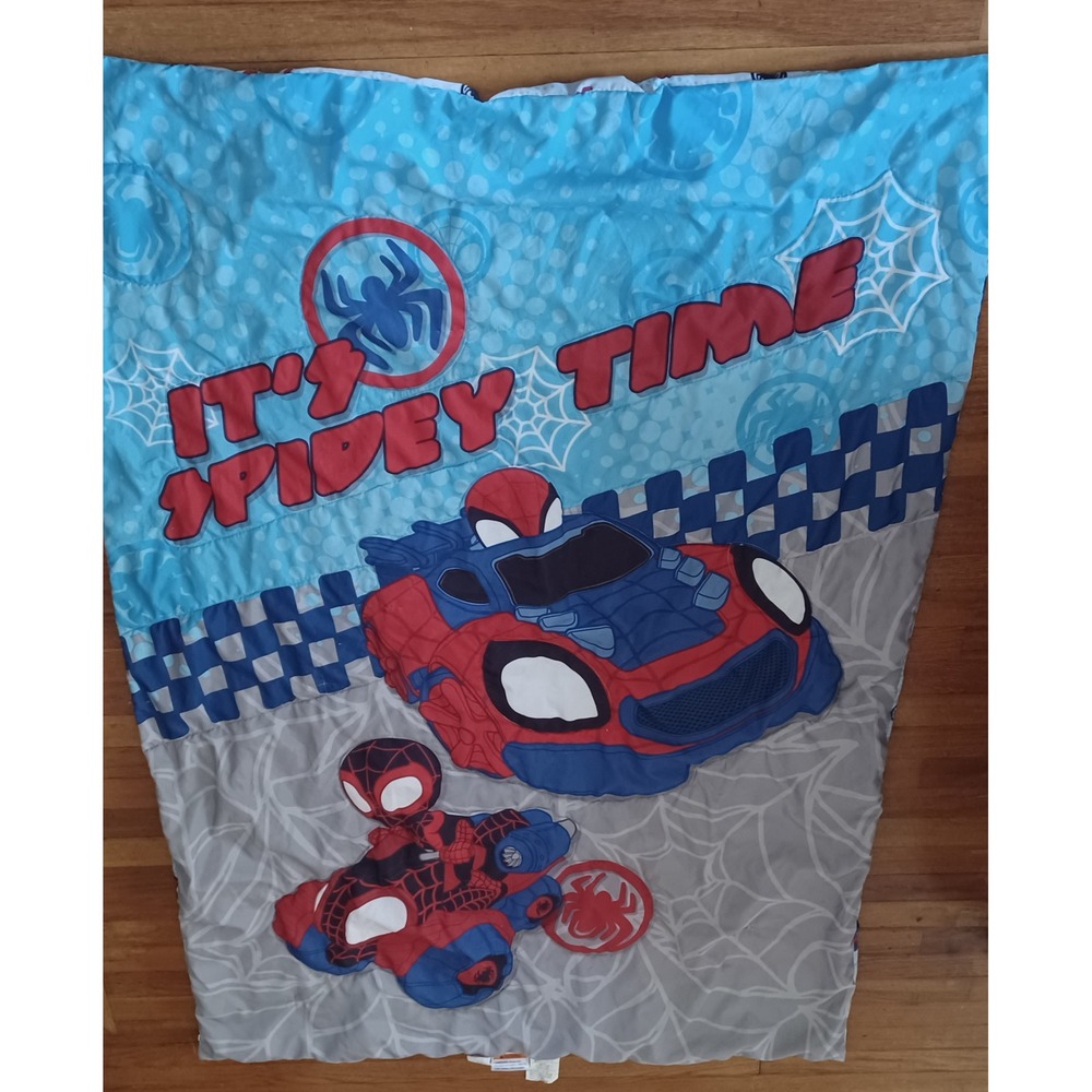 Marvel Spidey and His Amazing Friends Toddler Comforter Reversible 41x57 NoJo